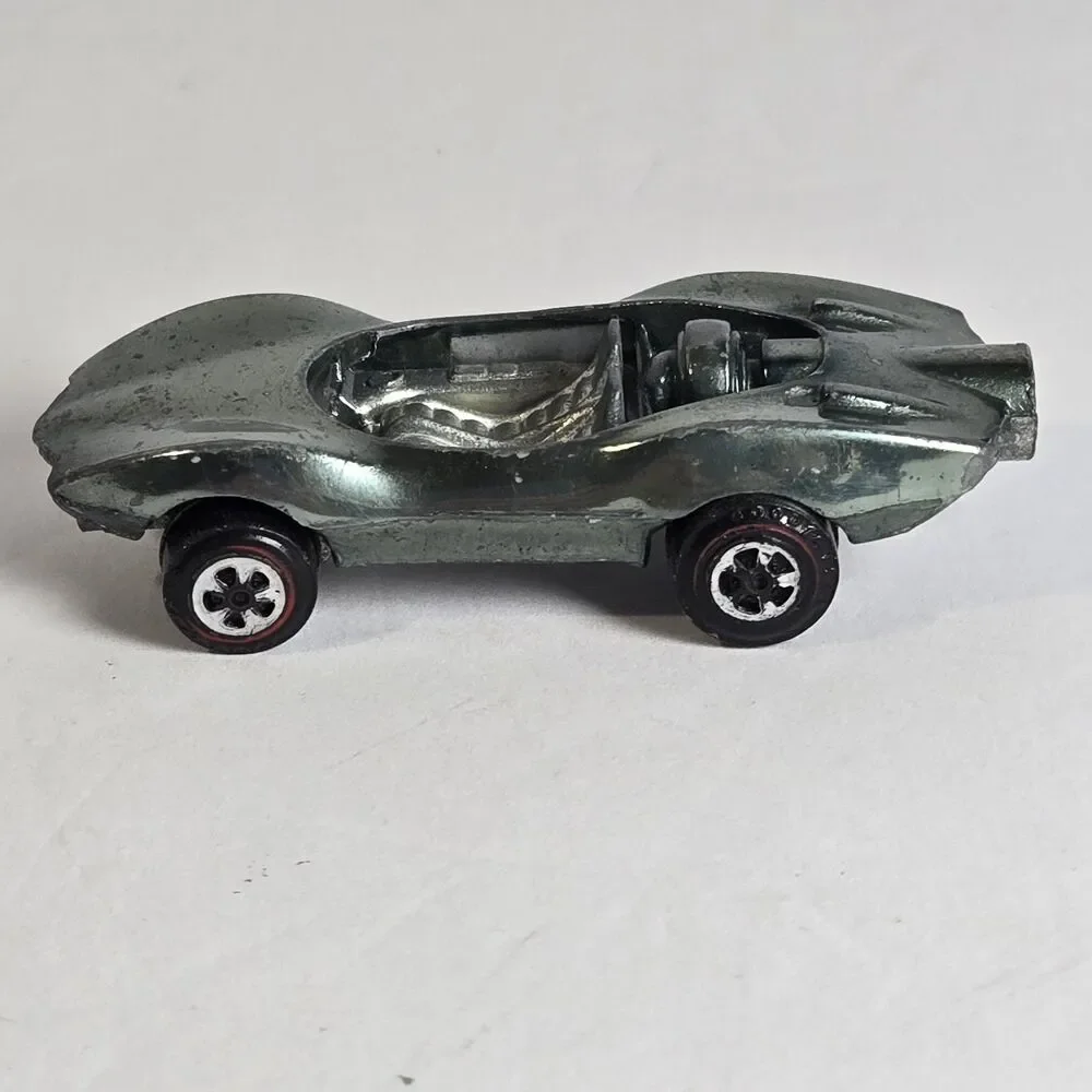JOHNNY LIGHTNING TOPPER CUSTOM TURBINE GREEN *NO CANOPY
